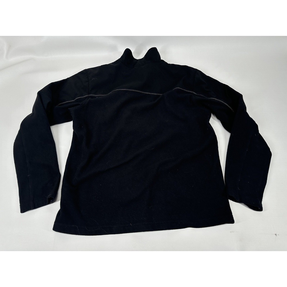 The North Face Men's Fleece Jacket Full Zip Medium Black - Picture 2 of 4